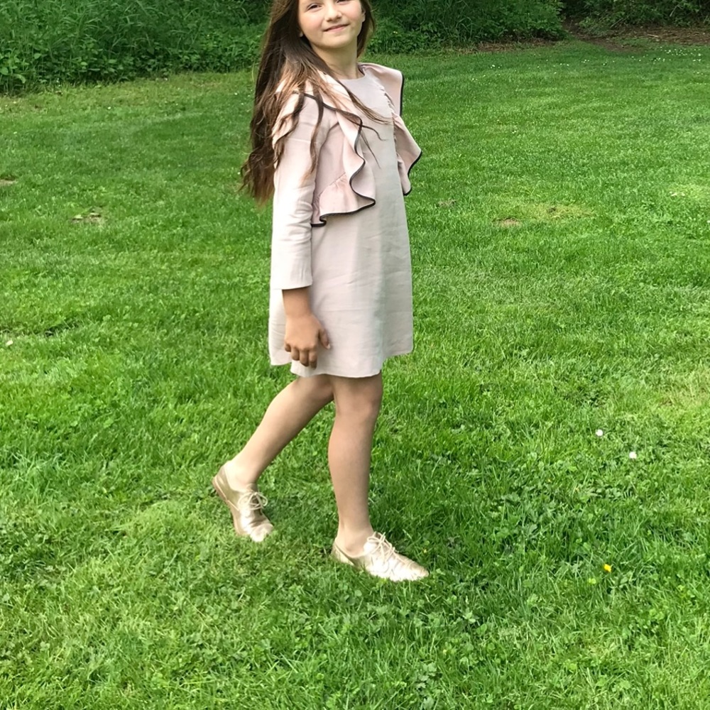 Zara Girls Ruffle Dress - Picture 2 of 8